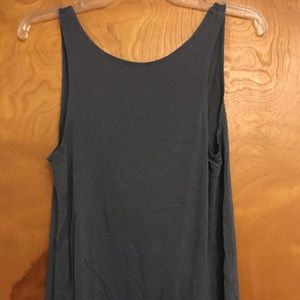 NUX drape back tank